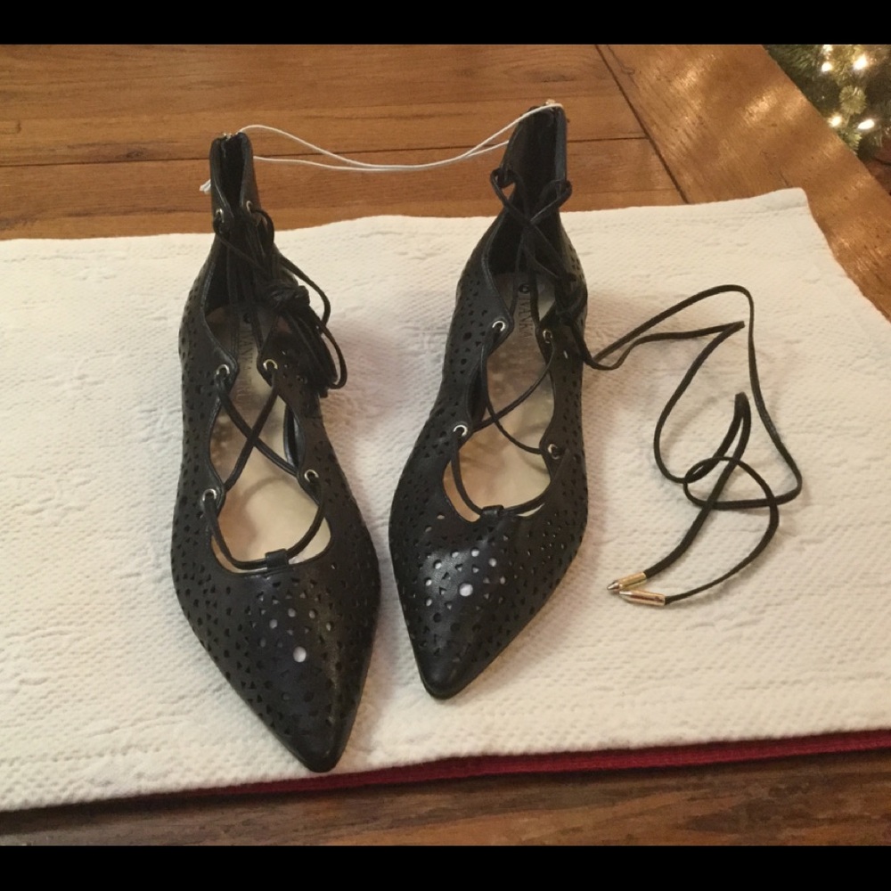 Ivanka Trump Gladiator Ballet Flats - Picture 1 of 6